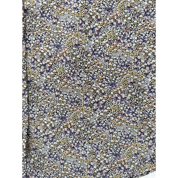 & Other Stories Silk Floral Blouse Long Sleeve Top Button up Shirt White 4 S - Picture 6 of 10